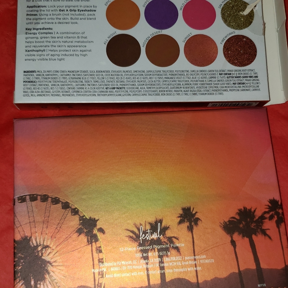 PUR Cosmetics festival palette - Picture 3 of 3
